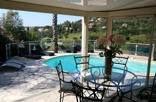 Les Issambres Villa | 800m from the sea, pretty Provencal villa, quiet, swimming pool, garden in the Golf St. Tropez