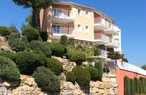 Le Dramont Apartment | AGAY, Cap Esterel: magnificent sea view, south-facing terrace, pool access, parking