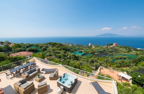 Priora Villa | AMORE RENTALS - Villa Ado with Private Swimming Pool, Garden, Sea View and Parking