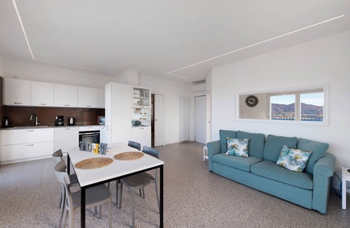 Albisano Apartment | Apartment 'Casa Serena' with Lake View, Wi-Fi and Air Conditioning