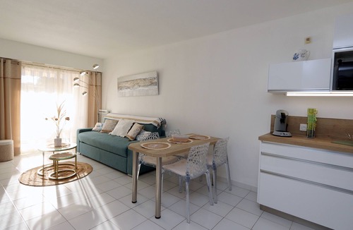 Saint-Raphael Apartment | Apartment for 4 by the sea, air-conditioned, Wifi, swimming pool and parking