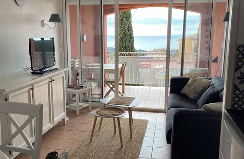 Les Issambres Apartment | Apartment Le Hameau des Issambres, sea view of the Gulf of St Tropez