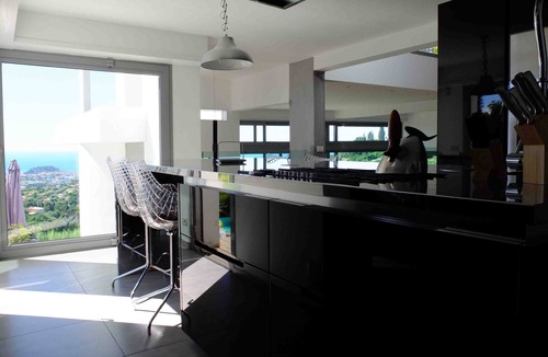 Jean-Medecin Villa | Architectural villa with panoramic sea view at Nice in the French Riviera