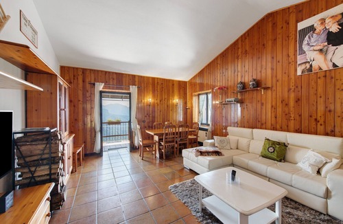 Treviso Bresciano Apartment | ‘Baita Piero e Afra’ Apartment with Mountain View, Balcony and Wi-Fi