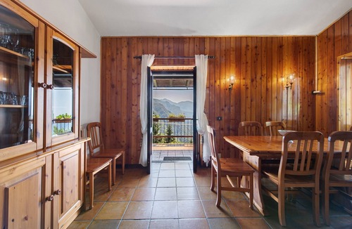 Treviso Bresciano Apartment | ‘Baita Piero e Afra’ Apartment with Mountain View, Balcony and Wi-Fi