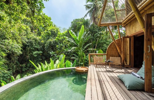 Tabanan Villa | Bambu Twins1, 2 Bedroom Villa Near Nyanyi Beach-TanahLot