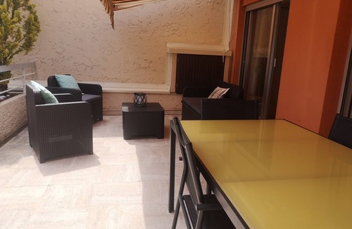 Vence Apartment | Beautiful apartment with stunning sea views, enormous terrace and communal pool