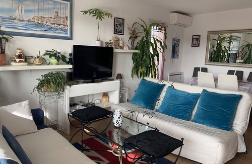 Cagnes-sur-Mer Apartment | Beautiful F4 apartment with large balcony and hanging terrace near the sea