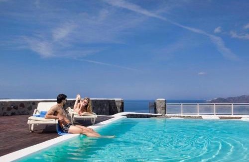 Megalochori Villa | Beautiful Santorini Villa 2 Bedroom Villa Panoramic Caldera Sea Views & Private Plunge Pool Megalochori