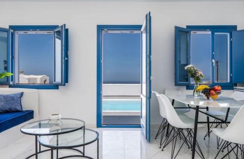 Karterados Villa | Beautiful Santorini Villa 2 Bedrooms Private Pool & Magical Sea Views Karterados