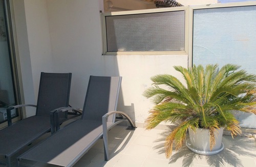 Juan-les-Pins Apartment | Beautiful Studio Roof Terrace Panoramic View Full Center 3 min Beach