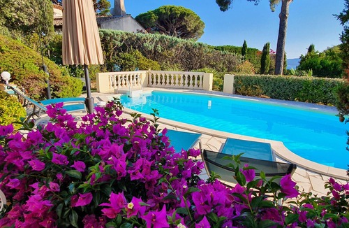 Sainte-Maxime Villa | Beautiful Villa with sea view golf St tropez large garden and swimming pool