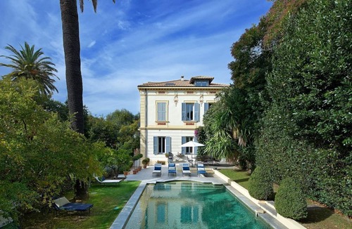 Prado - Republique House | Belle Epoque Villa Cannes - Pool & Garden - Walk to Beaches & Shops