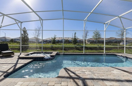 Davenport House | *BEST DEAL* Remarkable 9 BR Pool/SPA/Game, Nearby Disney, No Back Neighbor