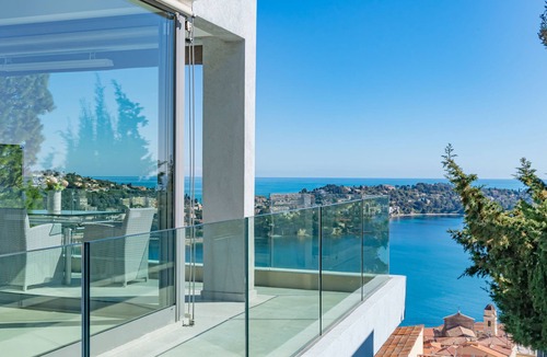 Villefranche-sur-Mer Villa | Best sea view in "Golden Triangle." Walk to town, beach, and coastal trails.