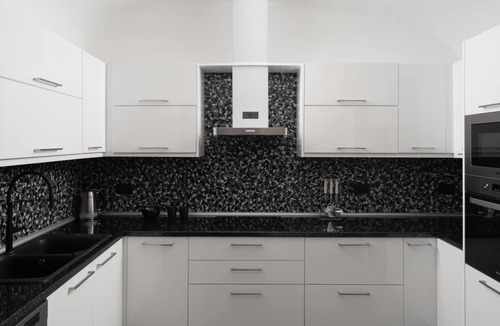 Karterados Villa | Black occhio villa Santorini