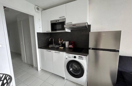 Cannes La Bocca Apartment | Cannes la Bocca: 2-Room Apartment with Terrace and Pools