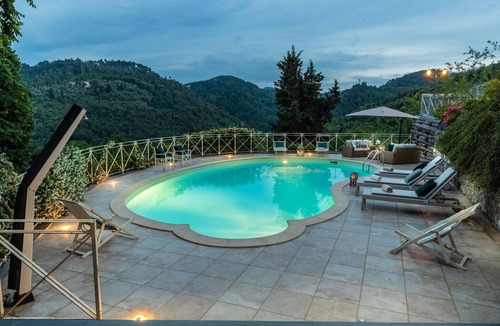 Fibbialla Villa | CASOLARE DEI COLLI Panoramic Private Pool, Lavish Interiors and a Gourmet Kitchen