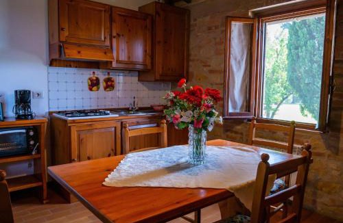Montaione Apartment | Chalet in Tuscany with Pool and Scenic Views