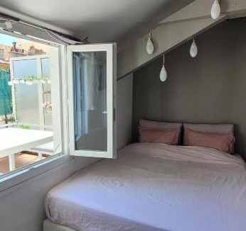 Centre Ville-Gare House | Chambre + terrasse privative