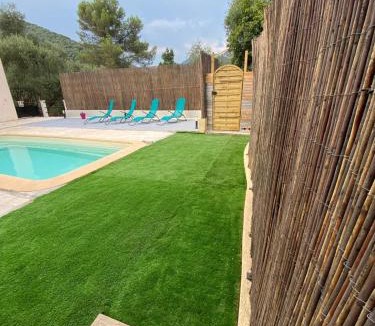 Peille Villa | Charmante Villa individuelle Niçoise avec piscine privée proche Monaco