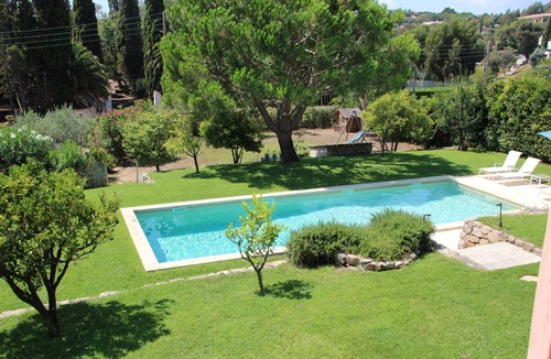 Vallauris Villa | Charming villa with pool and sea view, ideal for family or friends