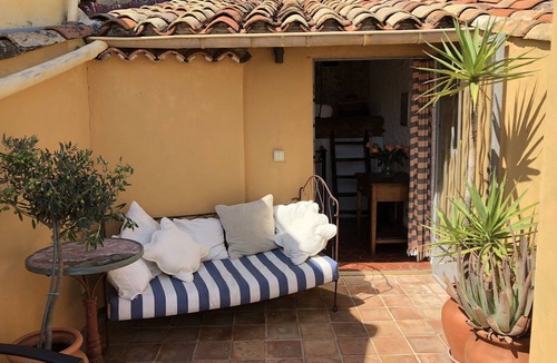 Antibes Old Town House | Classic Vieil Antibes House With Roof Terrace Offering Sea Views