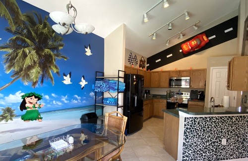 West Kissimmee House | CLEAN! Themed rooms, HUGE pool,private yard, GREAT reviews, Game room, FreeGrill