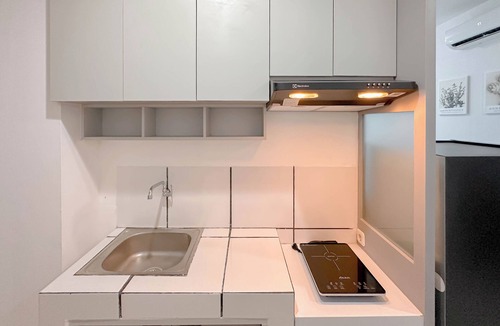 Surabaya Apartment | Combined Grey Toned 2Br Apartment At The City Square Surabaya