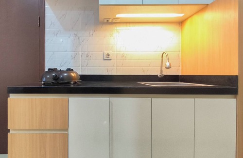 Surabaya Apartment | Comfy Modern Look Studio Room At Apartment Grand Dharmahusada Lagoon