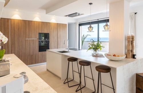 Saint-Aygulf House | Contemporary villa with panoramic sea view and heated pool