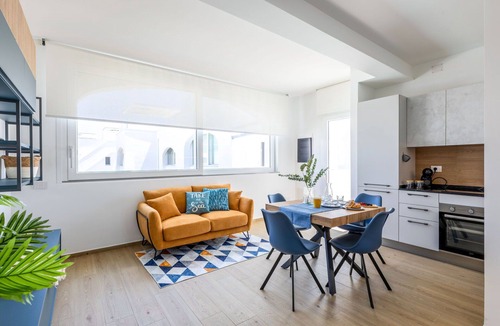 Marcelli Apartment | Cosy apartment with A/C, WIFI, pool, TV, terrace and panoramic view, close to Porto Recanati