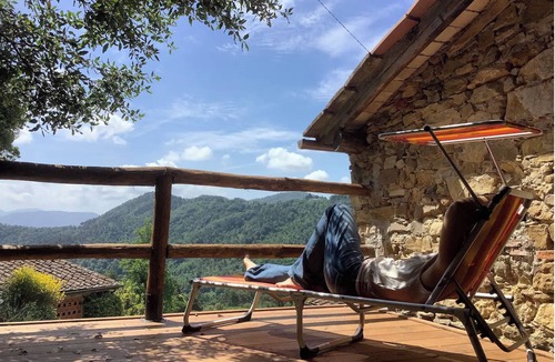 Villabuona House | Cottage with panoramic terrace on the hills of Lucca