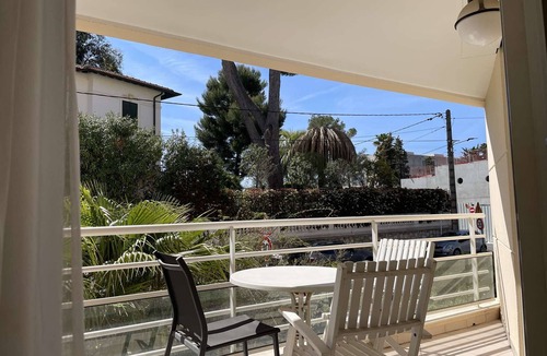 Juan-les-Pins Apartment | Cozy 2-Room Apt with Parking, Balconies & Near Beach in Juan-les-Pins
