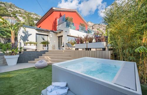 Eze Villa | Deluxe VILLA GRAZIELLA 200 M FROM THE BEACH