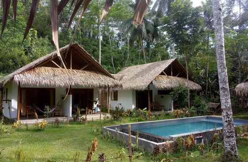 Batu Karas House | Double family bungalow at Batukaras