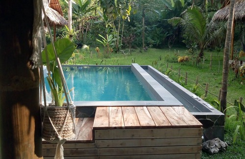 Batu Karas House | Double family bungalow at Batukaras