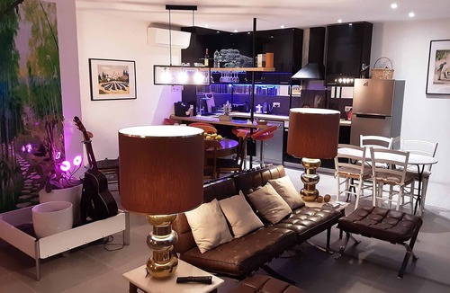 Juan-les-Pins House | Duplex garden terrace in the heart of Juan-les-Pins. 6/8 people.