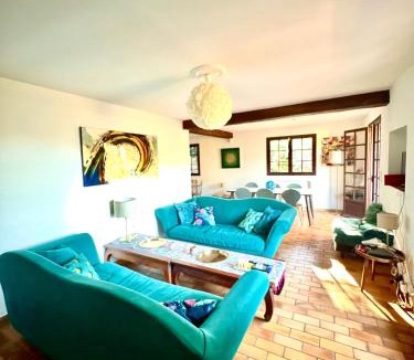 Drap Villa | Entre Nice et Monaco grande Villa avec piscine privée 12 personnes
