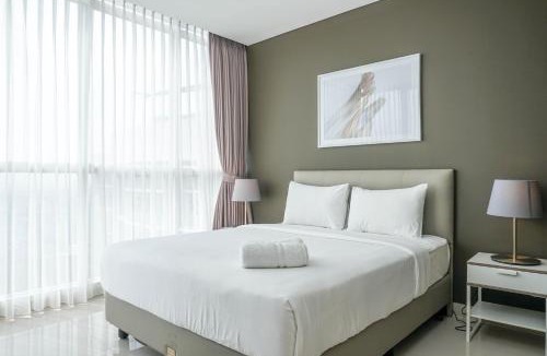Jakarta Apartment | Exquisite 3BR at Ciputra International Apartment By Travelio