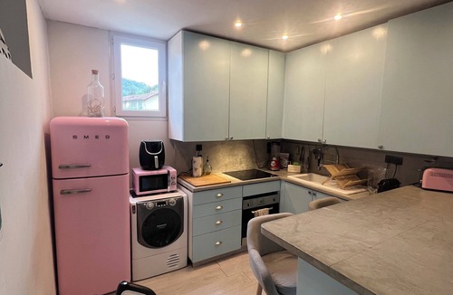 Saint Pierre de Feric Apartment | Four-room duplex + small nursery 5 minutes from the beach!