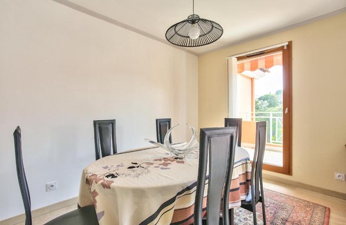 Mandelieu-La-Napoule Apartment | Grand T3 résidence de standing - piscine & tennis
