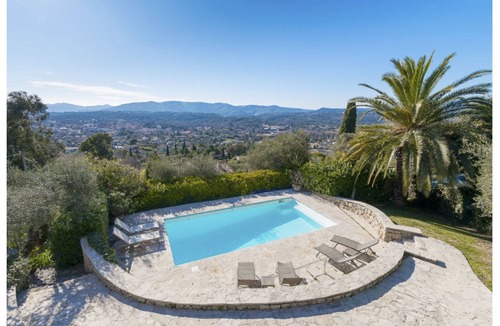 Mouans-Sartoux House | Great views & calm, stunning Provence Mas refurbished