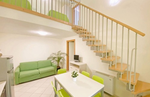 Vada Apartment | Ground floor apartment of 56 m2 composed of a living room with satellite TV, kitchenette complete with dishwasher, fridge with freezer, microwave oven.Double sofa bed, a double bedroom and bathroom.On the mezzanine floor there are two single beds oron re