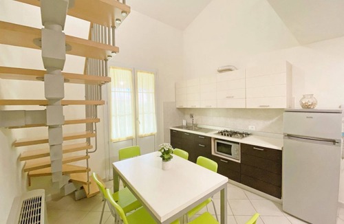 Vada Apartment | Ground floor apartment of 56 m2 composed of a living room with satellite TV, kitchenette complete with dishwasher, fridge with freezer, microwave oven.Double sofa bed, a double bedroom and bathroom.On the mezzanine floor there are two single beds oron re