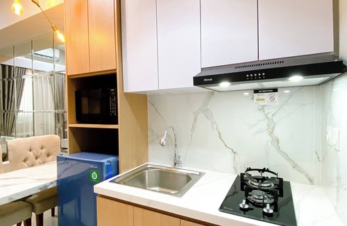 Cikarang Apartment | Homey And Minimalist 1Br Vasanta Innopark Apartment