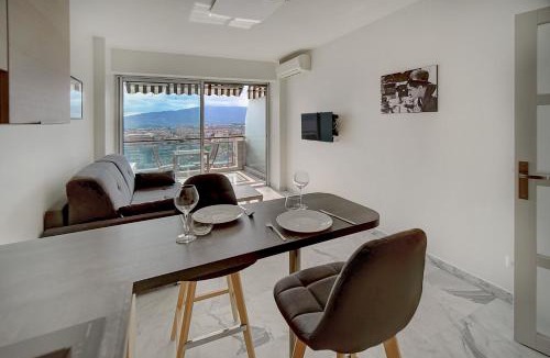 Cannes La Bocca Apartment | IMMOGROOM- Magnificent View - NEW - Terrace - AC