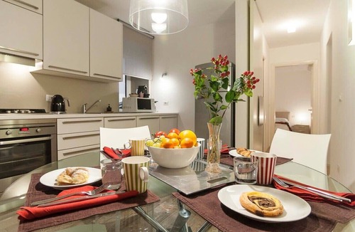 Rione IV Campo Marzio Condo | In Rome at Spanish Steps, Classy Apartment with Modern Design in an Historic Palazzo