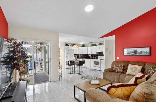 Indian Ridge House | Just 3 mi. to Disney, King bed, pool (w/full privacy fence), grill, game rm