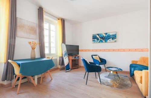 Beaulieu-sur-Mer Apartment | L'apparté Marinoni Classé-Climatisé-WIFI-Mer